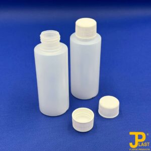 Natural HDPE Bottle 100ml S/Cap N/Neck (24mm)