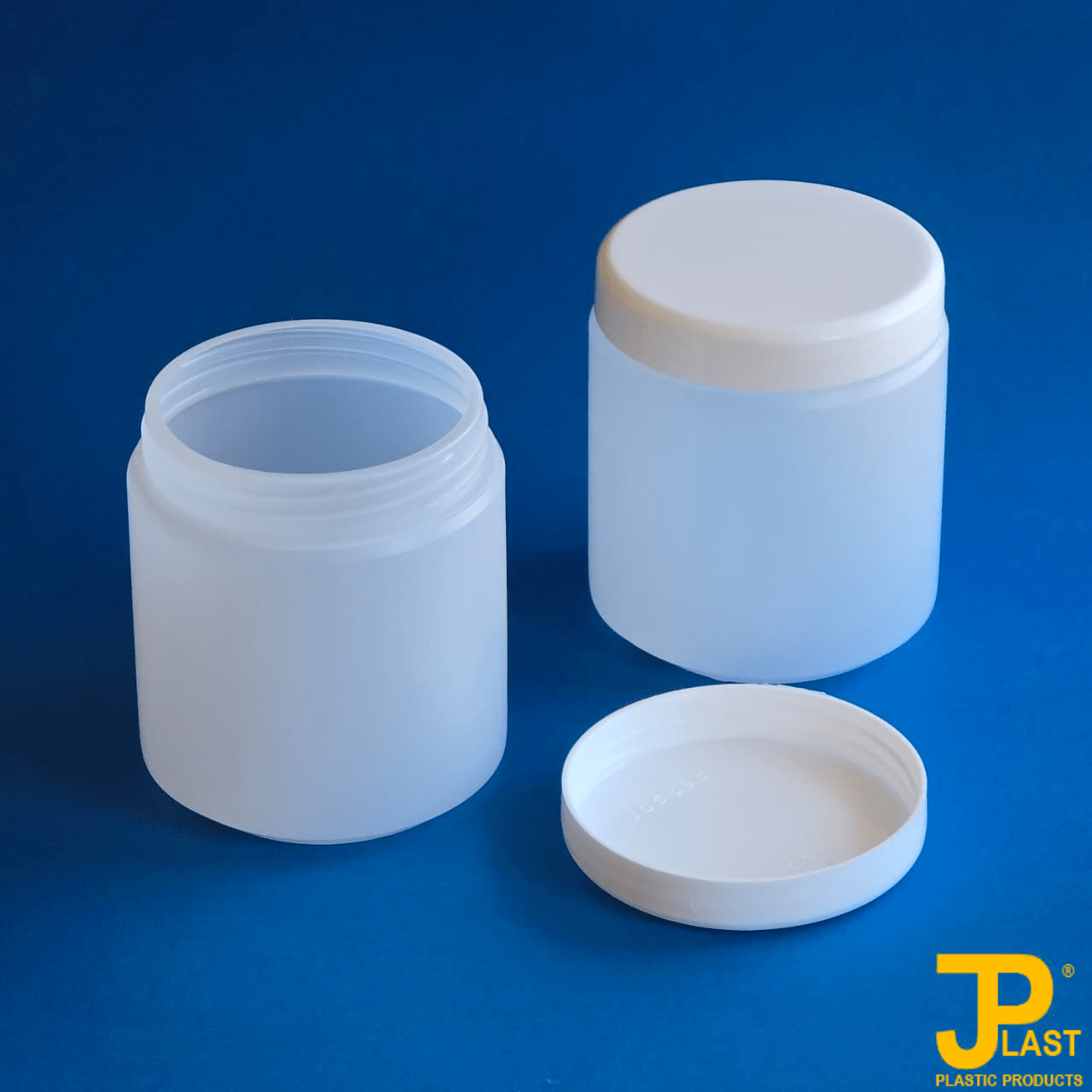 Jar natural 500ml HDPE with s/cap